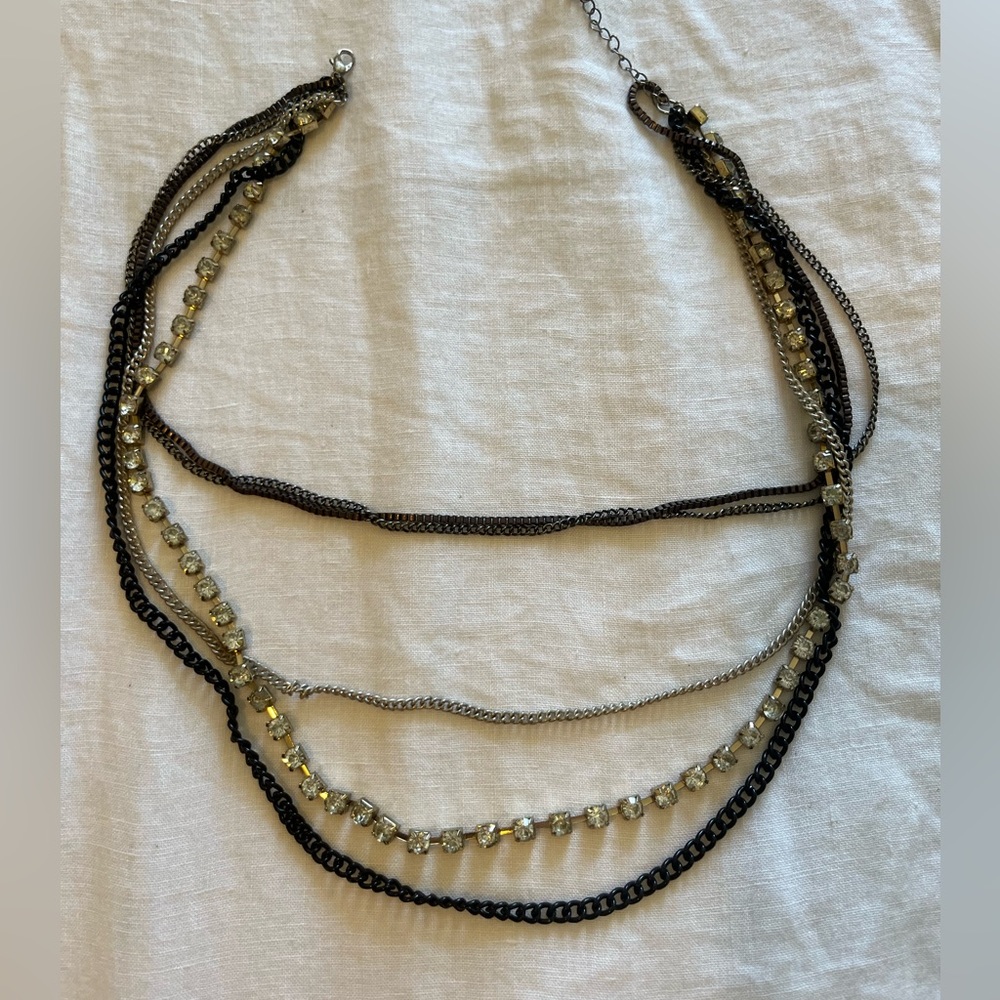 Multi-Row Layered Necklace 🌸